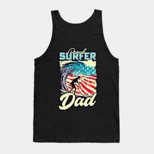 Proud Surfer Dad Tank Top